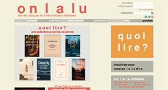 Desktop Screenshot of onlalu.com